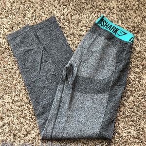 Turquoise Gymshark Flex Leggings